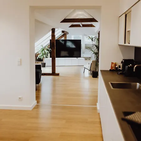 Staylight Penthouse In Der Suedstadt - Luxus Lägenhet