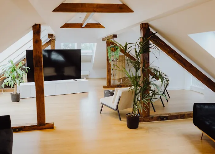 Staylight Penthouse In Der Suedstadt - Luxus *