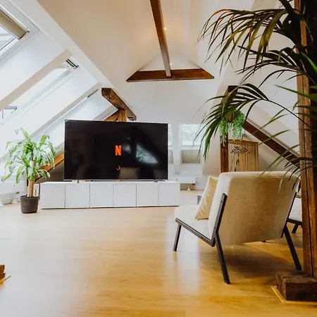 شقة Staylight Penthouse In Der Suedstadt - Luxus هانوفر